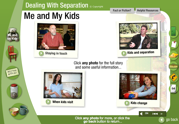 Learning Group Dealing With Separation